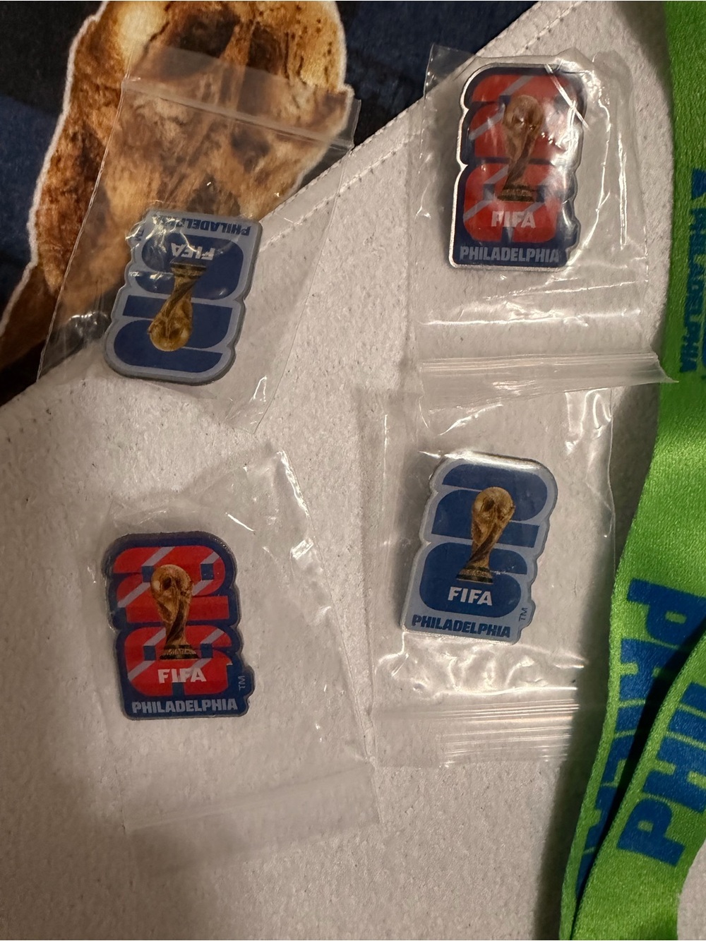2026 FIFA World Cup Philadelphia host city Blue Souvenir Pack (NEW)